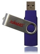 Takems MEM-Drive Mini Rubber 4GB (TMS4GUMIR1R)